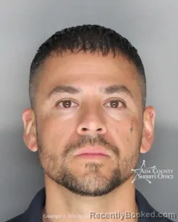 Mugshot of Jose Jesus Hernandez-Leon booked in Ada County, Idaho on May 5, 2026