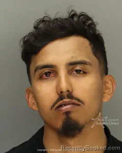 Mugshot of Delfino Armando De la cruz martinez booked in Ada County, Idaho on May 6, 2026