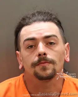 Mugshot of Steven Michael Chaney booked in Ada County, Idaho on May 6, 2026