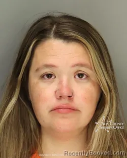 Mugshot of Hannah Kathleen Troncoso booked in Ada County, Idaho on May 6, 2026
