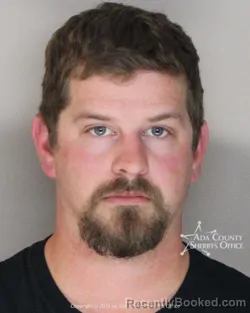 Mugshot of Nathan Dunigan booked in Ada County, Idaho on May 6, 2026