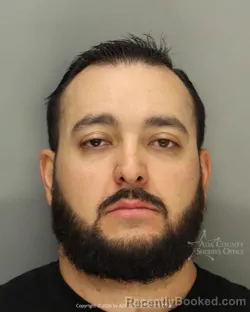 Mugshot of Samuel Louis Montoya booked in Ada County, Idaho on May 9, 2026