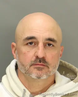 Mugshot of Joseph Adam Tiano booked in Ada County, Idaho on May 9, 2026