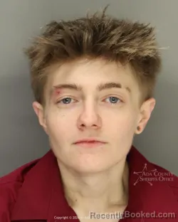 Mugshot of Rayne Katheryn rose Parent booked in Ada County, Idaho on May 10, 2026