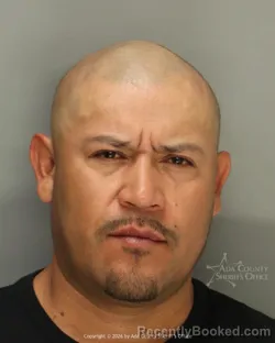 Mugshot of Ricardo Amador Gomez cisneros booked in Ada County, Idaho on May 11, 2026