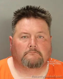 Mugshot of Daniel Scott Liese booked in Ada County, Idaho on May 11, 2026