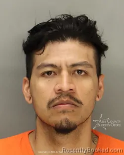 Mugshot of Luis Carlos Ramirez macias booked in Ada County, Idaho on May 13, 2026