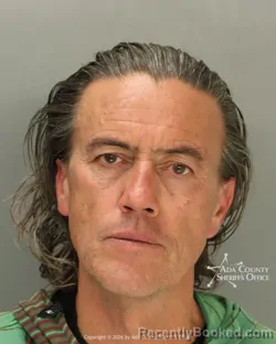 Mugshot of Micheal Clive Barker booked in Ada County, Idaho on May 13, 2026