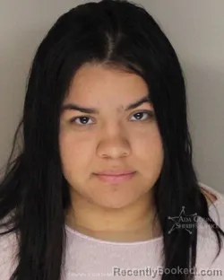 Mugshot of Siomara Yamileth Lopez medina booked in Ada County, Idaho on May 14, 2026