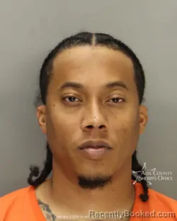 Mugshot of Terrell Bree Reedus booked in Ada County, Idaho on May 15, 2026