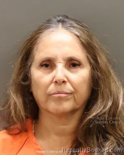 Mugshot of Margarita Guadalupe Machuca booked in Ada County, Idaho on May 15, 2026
