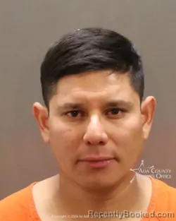 Mugshot of Bayron Antonio Candido booked in Ada County, Idaho on May 17, 2026