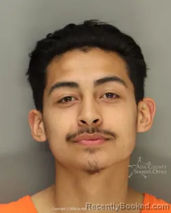Mugshot of Joshua Jay Cedillo booked in Ada County, Idaho on May 20, 2026
