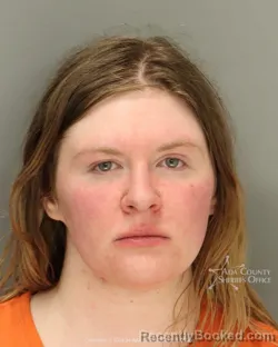 Mugshot of Savannah Mary-frances Wall booked in Ada County, Idaho on May 21, 2026