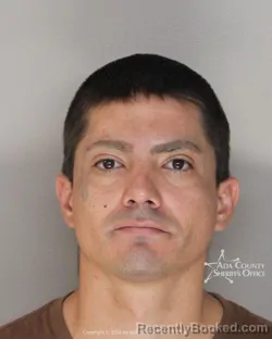 Mugshot of Curtis James Kaneaster booked in Ada County, Idaho on May 22, 2026