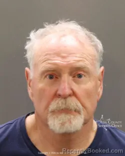 Mugshot of David Philip Hutchison booked in Ada County, Idaho on May 22, 2026