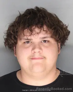 Mugshot of Chase Travis Combe booked in Ada County, Idaho on May 23, 2026