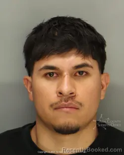 Mugshot of Enrique Jr Franco booked in Ada County, Idaho on May 23, 2026