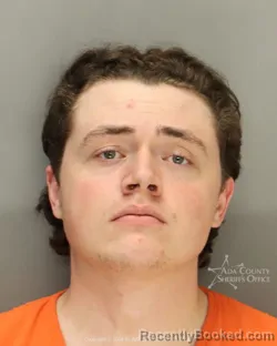Mugshot of John Crain booked in Ada County, Idaho on May 24, 2026