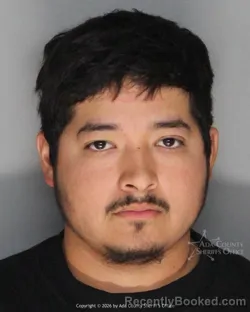 Mugshot of John Michael Paiz booked in Ada County, Idaho on July 2, 2026