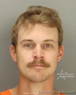 Mugshot of Jacob J c Jones booked in Ada County, Idaho on July 1, 2026