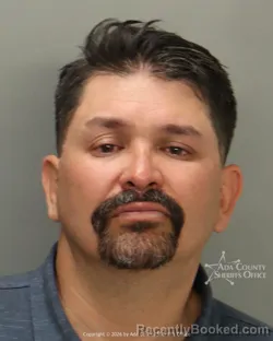 Mugshot of Adam Michael Mccahill booked in Ada County, Idaho on June 7, 2026