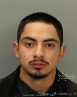 Mugshot of Ryan Markus Luna booked in Ada County, Idaho on June 7, 2026