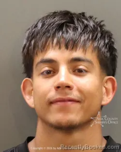 Mugshot of Jesus Gonzalez ramirez booked in Ada County, Idaho on June 7, 2026