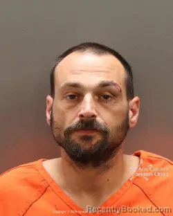 Mugshot of Brian Scott White booked in Ada County, Idaho on October 21, 2026