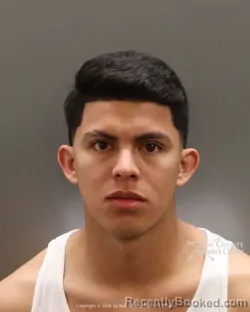 Mugshot of Lucas Gabriel Luna perez booked in Ada County, Idaho on June 20, 2026