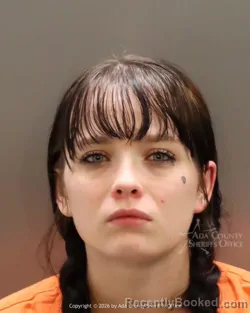 Mugshot of Analiese Marie Campbell-Adams booked in Ada County, Idaho on June 22, 2026