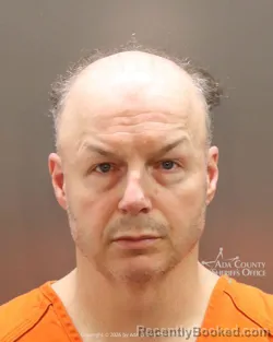 Mugshot of Daniel Wayne Bennett booked in Ada County, Idaho on July 2, 2026