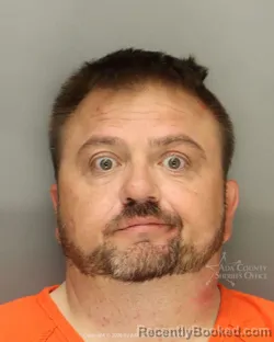 Mugshot of Robert Michael Bell booked in Ada County, Idaho on June 23, 2026