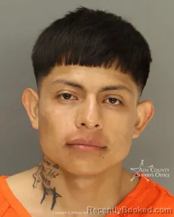 Mugshot of Juan Carlos Molina booked in Ada County, Idaho on June 24, 2026