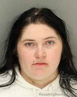 Mugshot of Kaeleigh Marie Escoto ellis booked in Ada County, Idaho on June 24, 2026