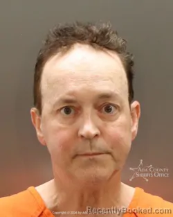 Mugshot of Brian Ronald Spears booked in Ada County, Idaho on July 14, 2026