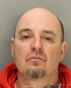 Mugshot of Dustin Burt Scott booked in Ada County, Idaho on June 28, 2026