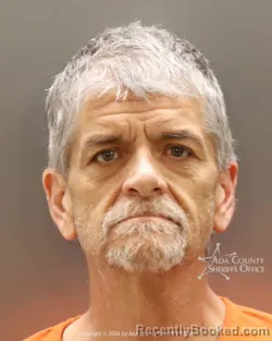Mugshot of Richard David Rudy booked in Ada County, Idaho on June 29, 2026