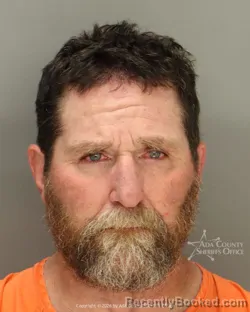 Mugshot of Michael James Burdette booked in Ada County, Idaho on June 30, 2026