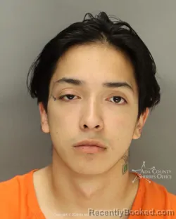 Mugshot of Samuel Garcia booked in Ada County, Idaho on June 30, 2026