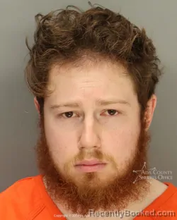 Mugshot of Eric Gabriel Storch booked in Ada County, Idaho on July 5, 2026