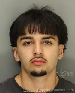 Mugshot of Dominic Lenny Gonzalez booked in Ada County, Idaho on July 5, 2026