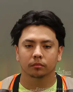 Mugshot of Kevin Pilar rodriguez booked in Ada County, Idaho on July 6, 2026