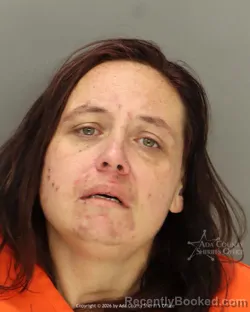 Mugshot of Rachael Ranee Warren booked in Ada County, Idaho on July 6, 2026