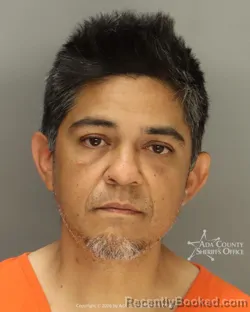 Mugshot of Daniel Charles Michael booked in Ada County, Idaho on July 8, 2026