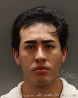 Mugshot of Daniel Trejo booked in Ada County, Idaho on July 11, 2026