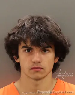 Mugshot of Kenai Eugene Smith booked in Ada County, Idaho on July 13, 2026