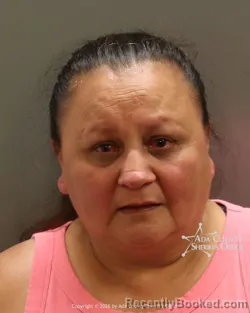 Mugshot of Carmen Elisa Lopez lozada booked in Ada County, Idaho on July 15, 2026