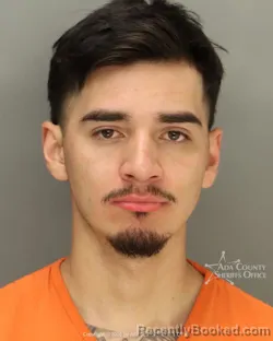 Mugshot of Jeremy Cisneros booked in Ada County, Idaho on July 27, 2026