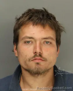 Mugshot of Kevin Michael Yehle booked in Ada County, Idaho on September 9, 2026